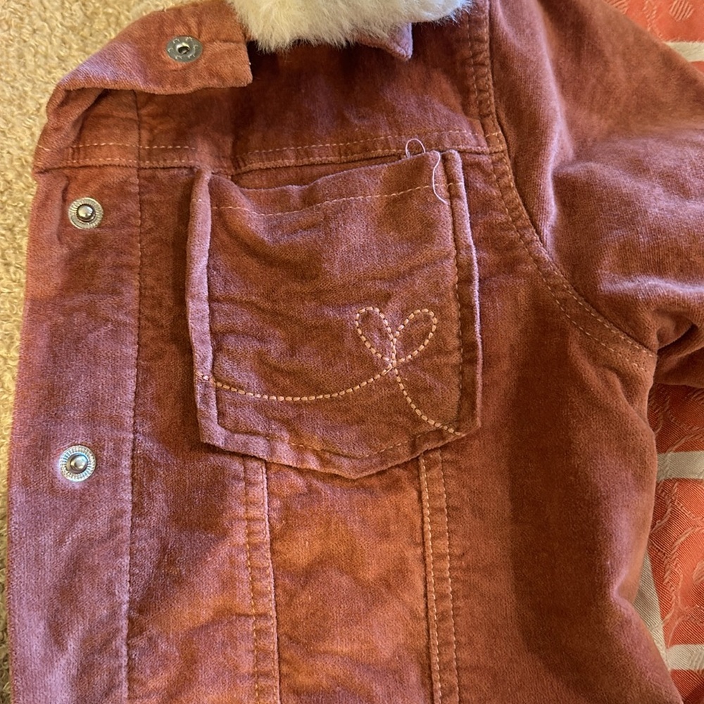 Mayoral size 6 fall jacket! Perfect condition. Cozy lining - Picture 2 of 6